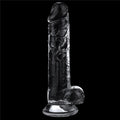 Impeccable 7.5'' clear dildo