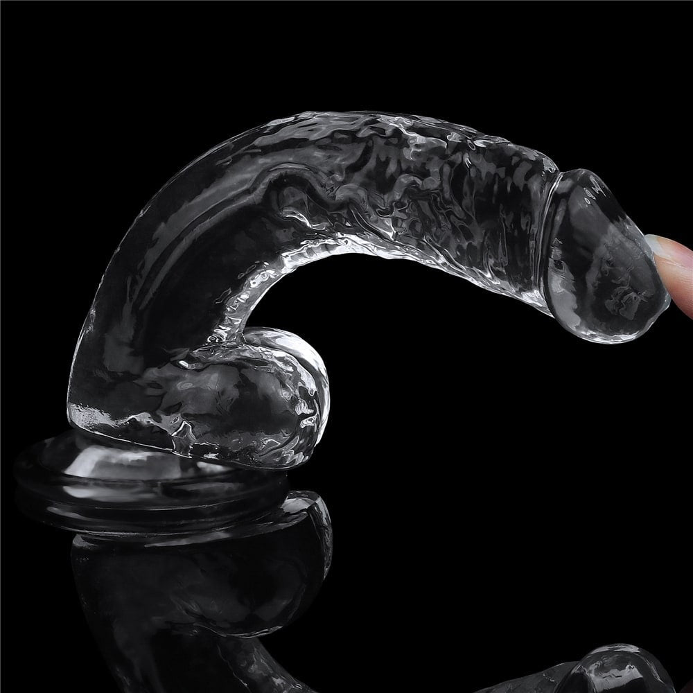 Impeccable 7.5'' clear dildo