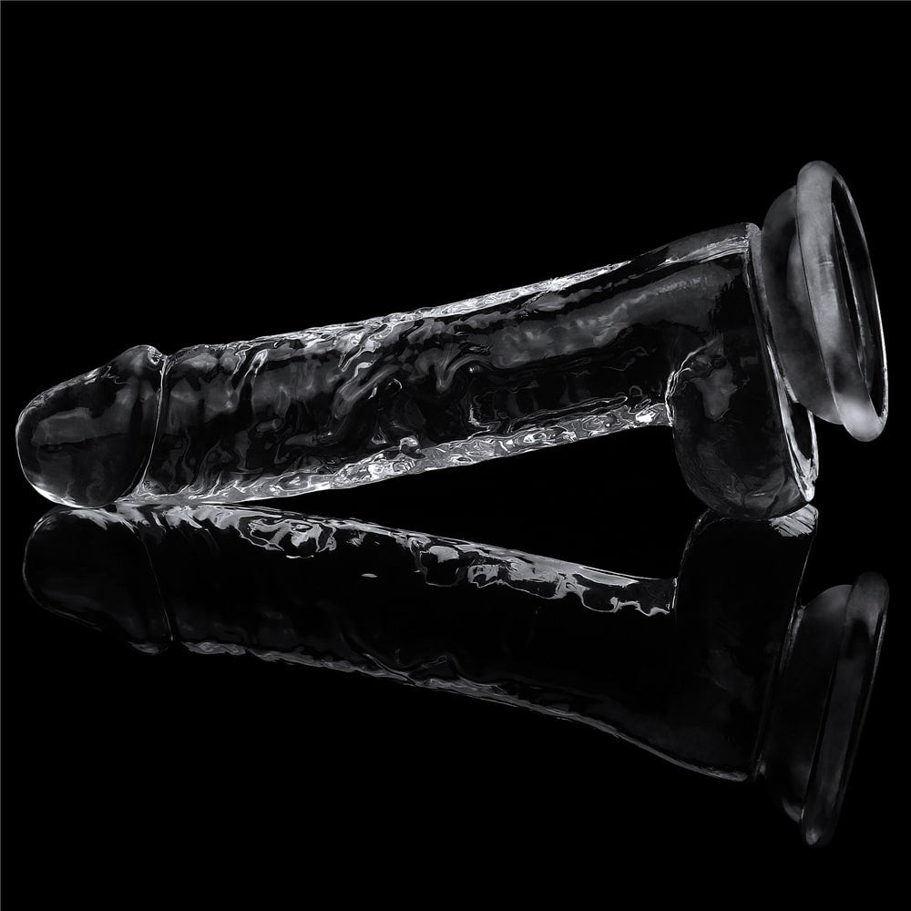 Impeccable 7.5'' clear dildo