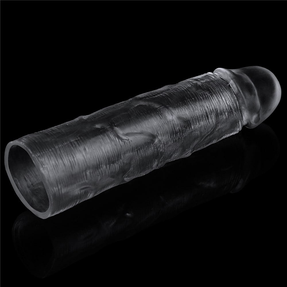 Flawless clear penis sleeve Add 1''