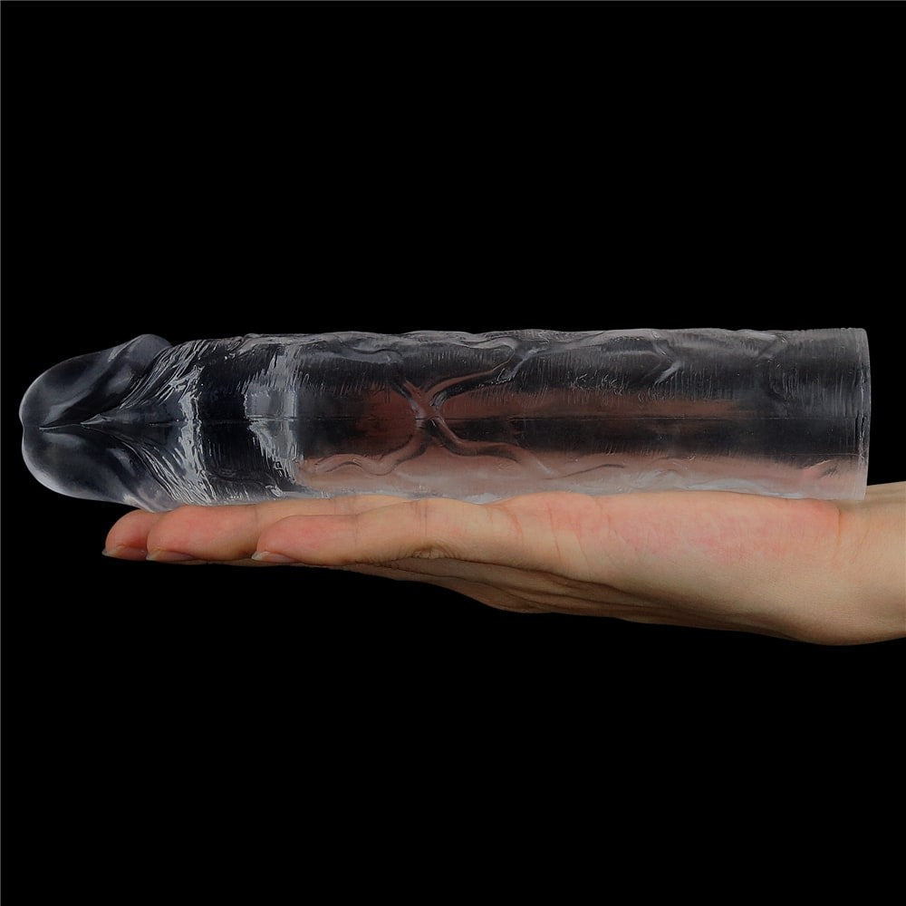 Flawless transparent penis sheath Add 2''