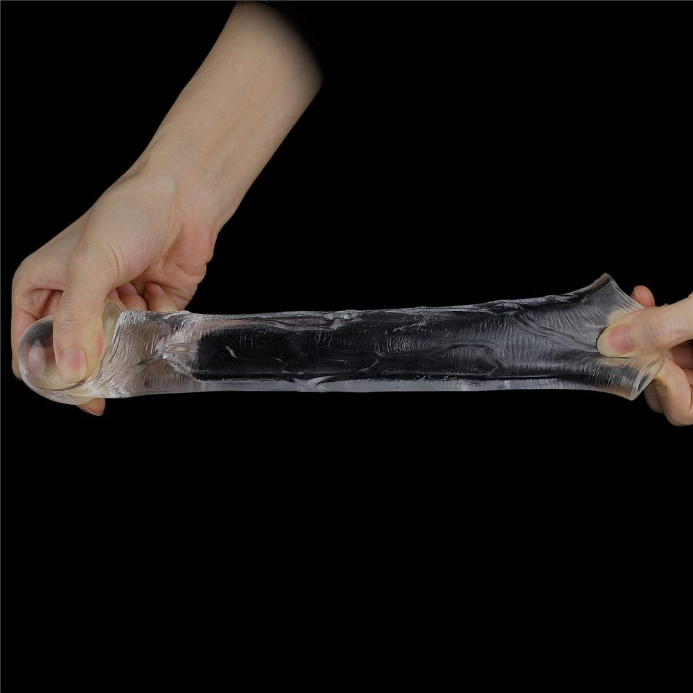 Flawless transparent penis sheath Add 2''