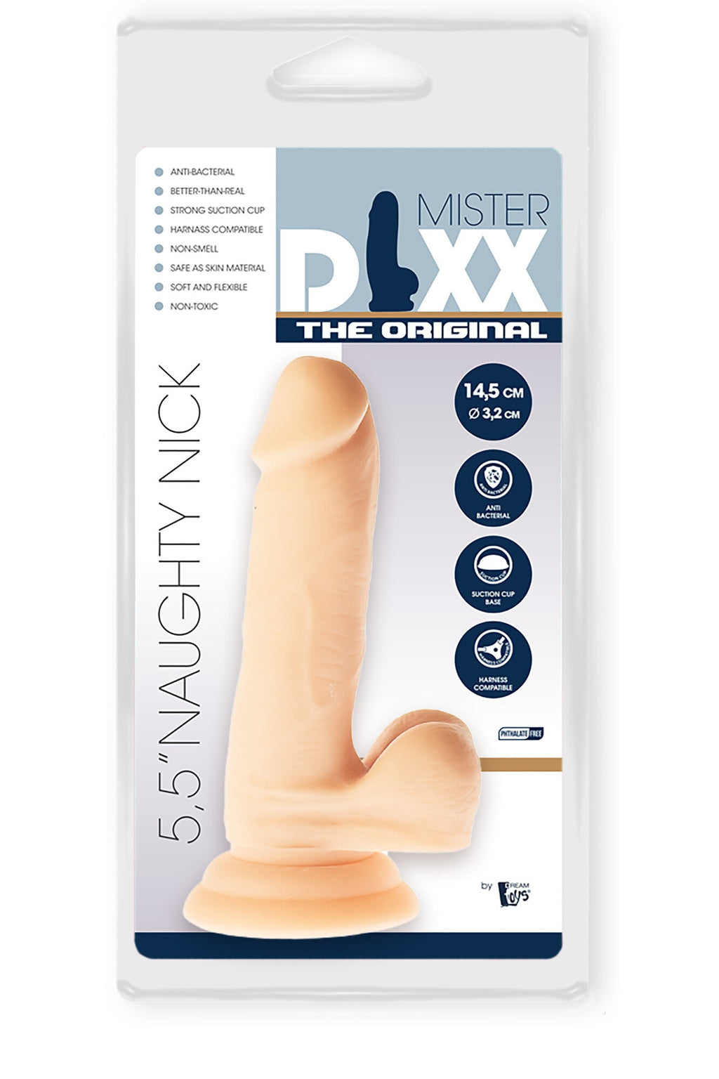 MR. DIXX NAUGHTY NICK 5.5 INCH DILDO