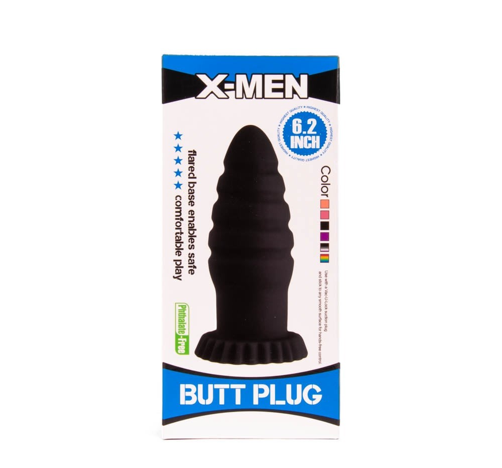 X-MEN 6.2 inch flesh anal plug