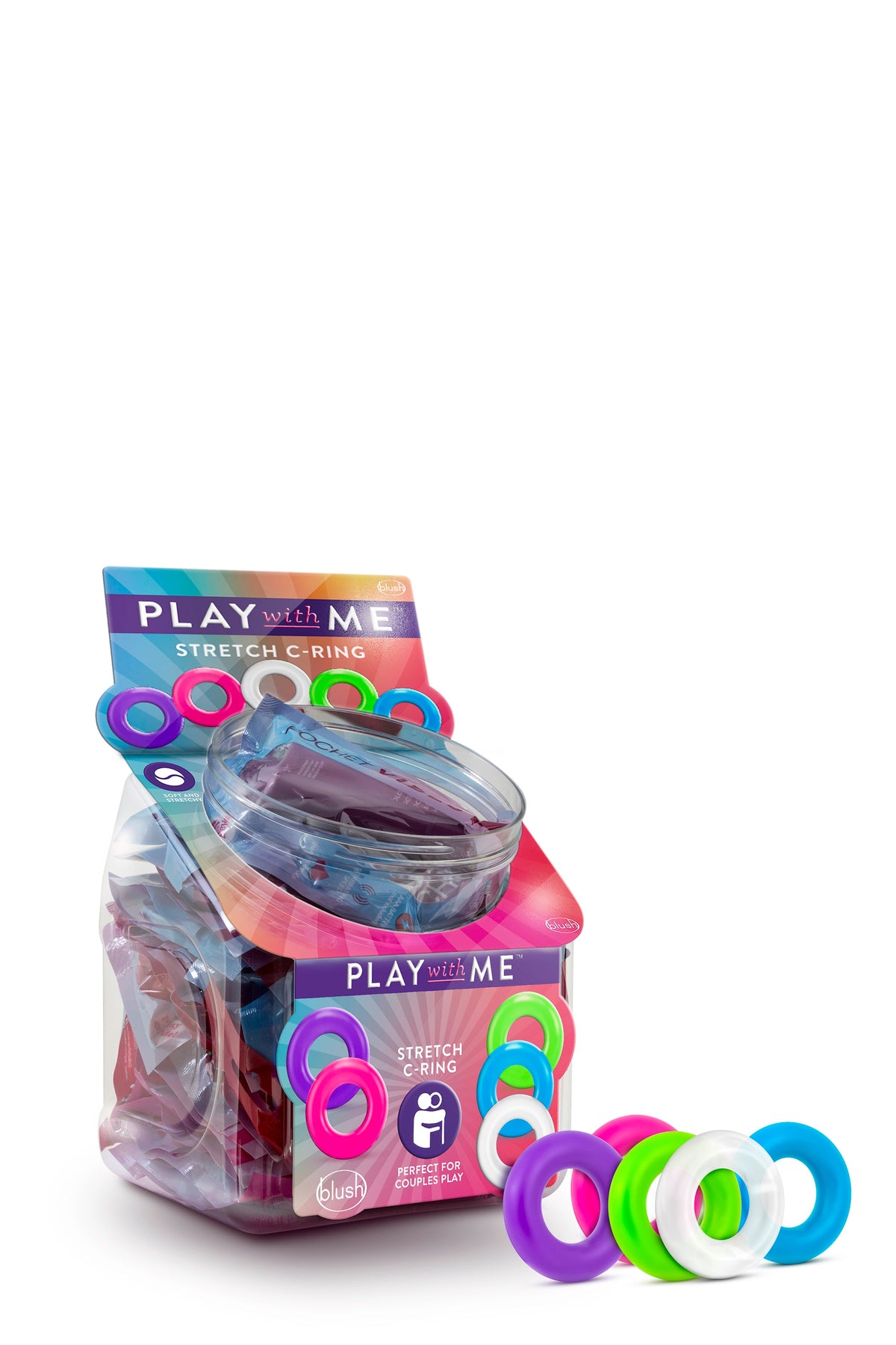 PLAY WITH ME STRETCH C-RING 50 PIECES