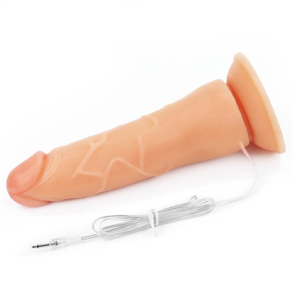 Easy 7.5" Vibrating Strap-on Set