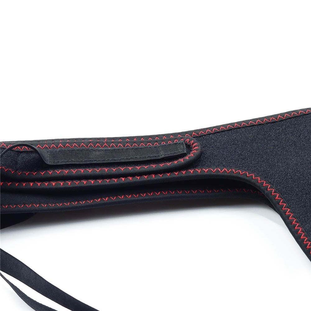 Easy-on harness with strap