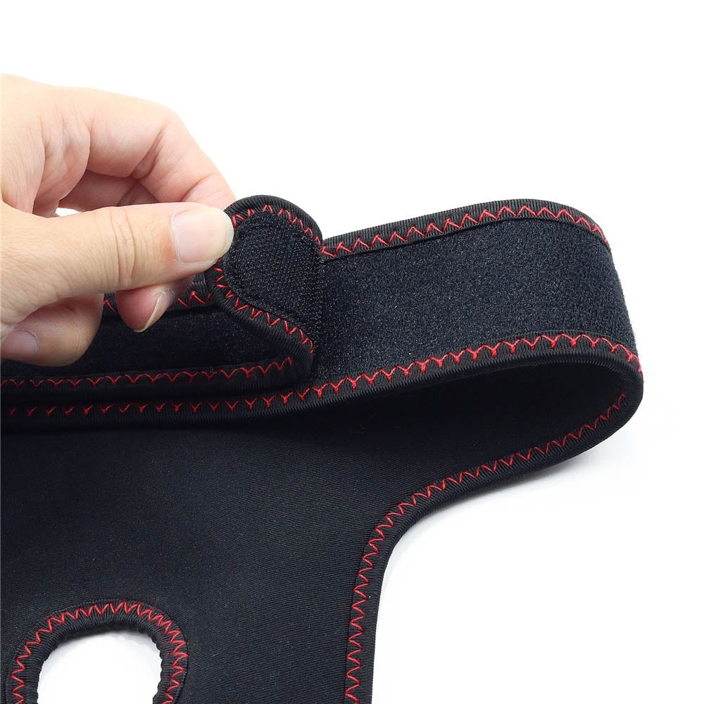Easy-on harness with strap