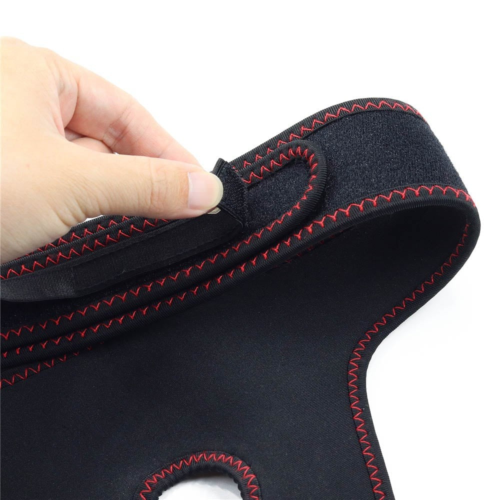 Easy-on harness with strap