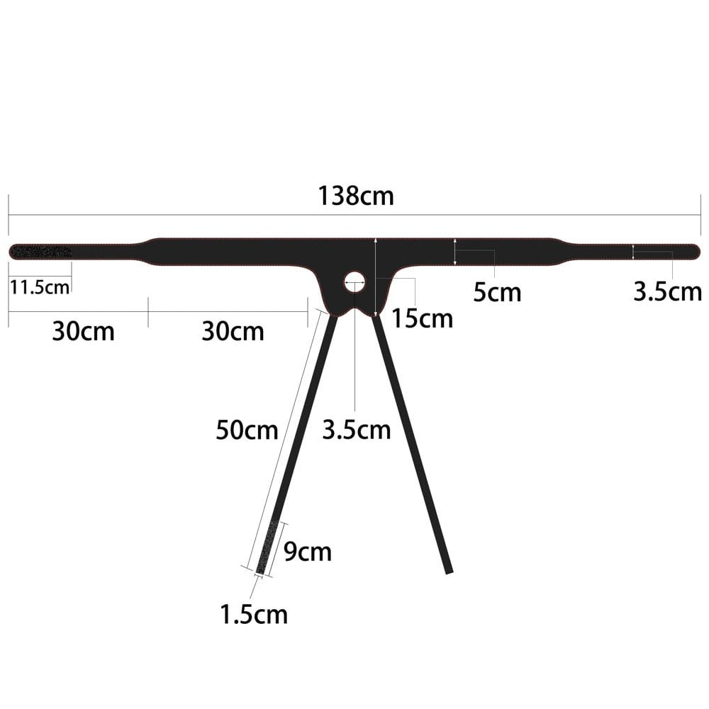 Easy-on harness with strap