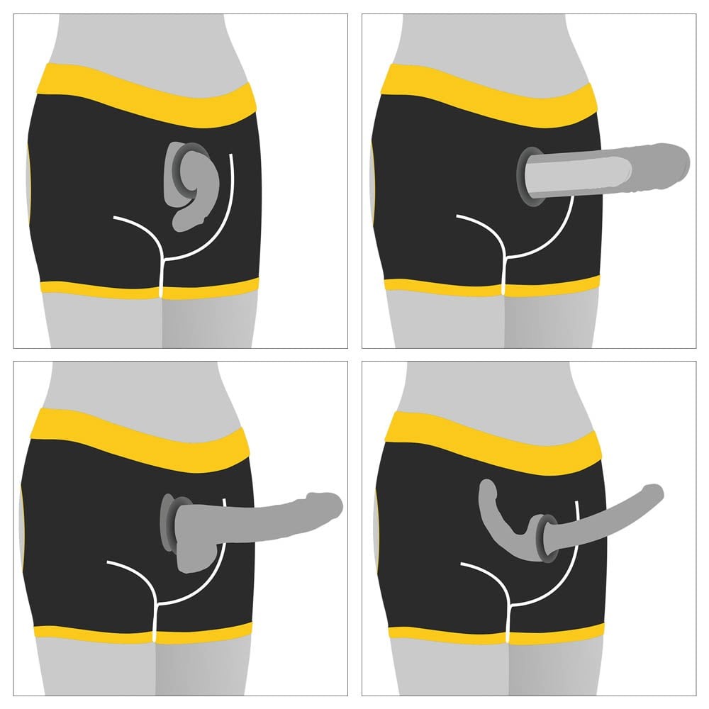 Exciting Strap-on Shorts XL/XXL (waist 38 - 42 inches)