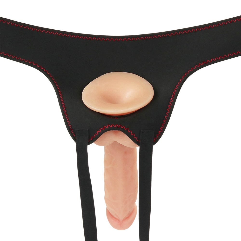7.5" Easy Vibrating Strapon Set