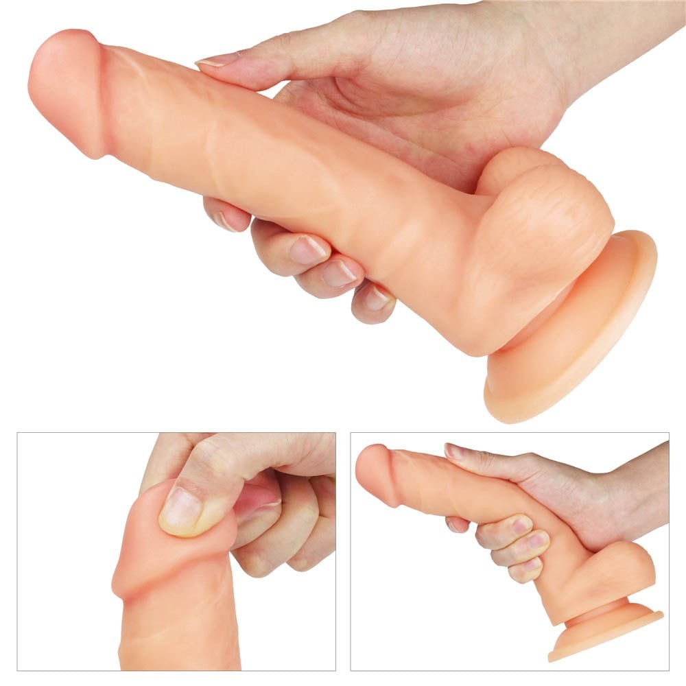 7.5" Easy Vibrating Strapon Set