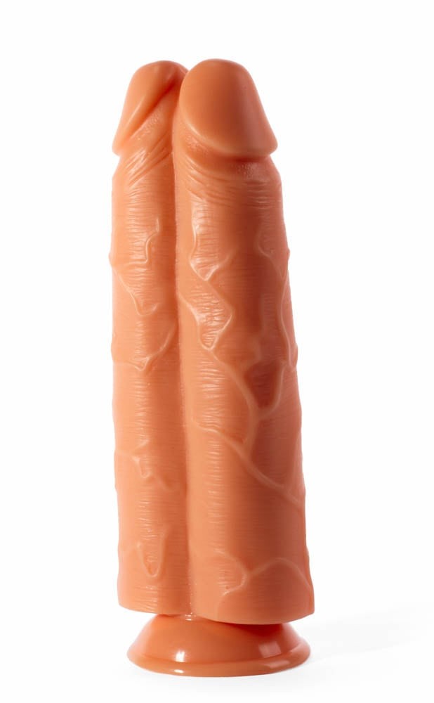 X-Men 11" 2-in-1 Flesh-Colored Dildo