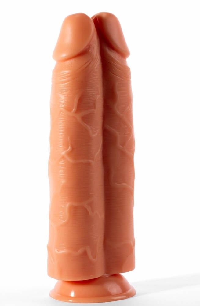 X-Men 11" 2-in-1 Flesh-Colored Dildo