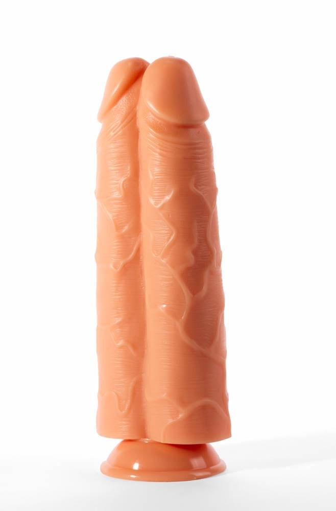 X-Men 11" 2-in-1 Flesh-Colored Dildo