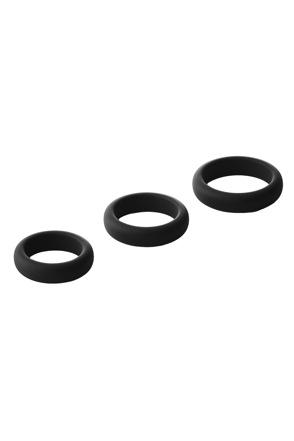 Ramrod Smooth Silicone Cock Rings Pack