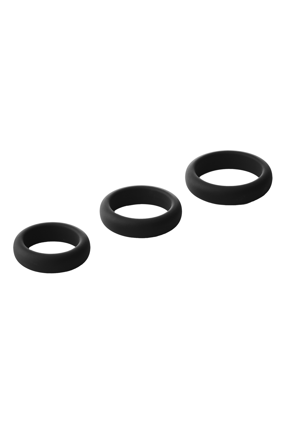 Ramrod Smooth Silicone Cock Rings Pack