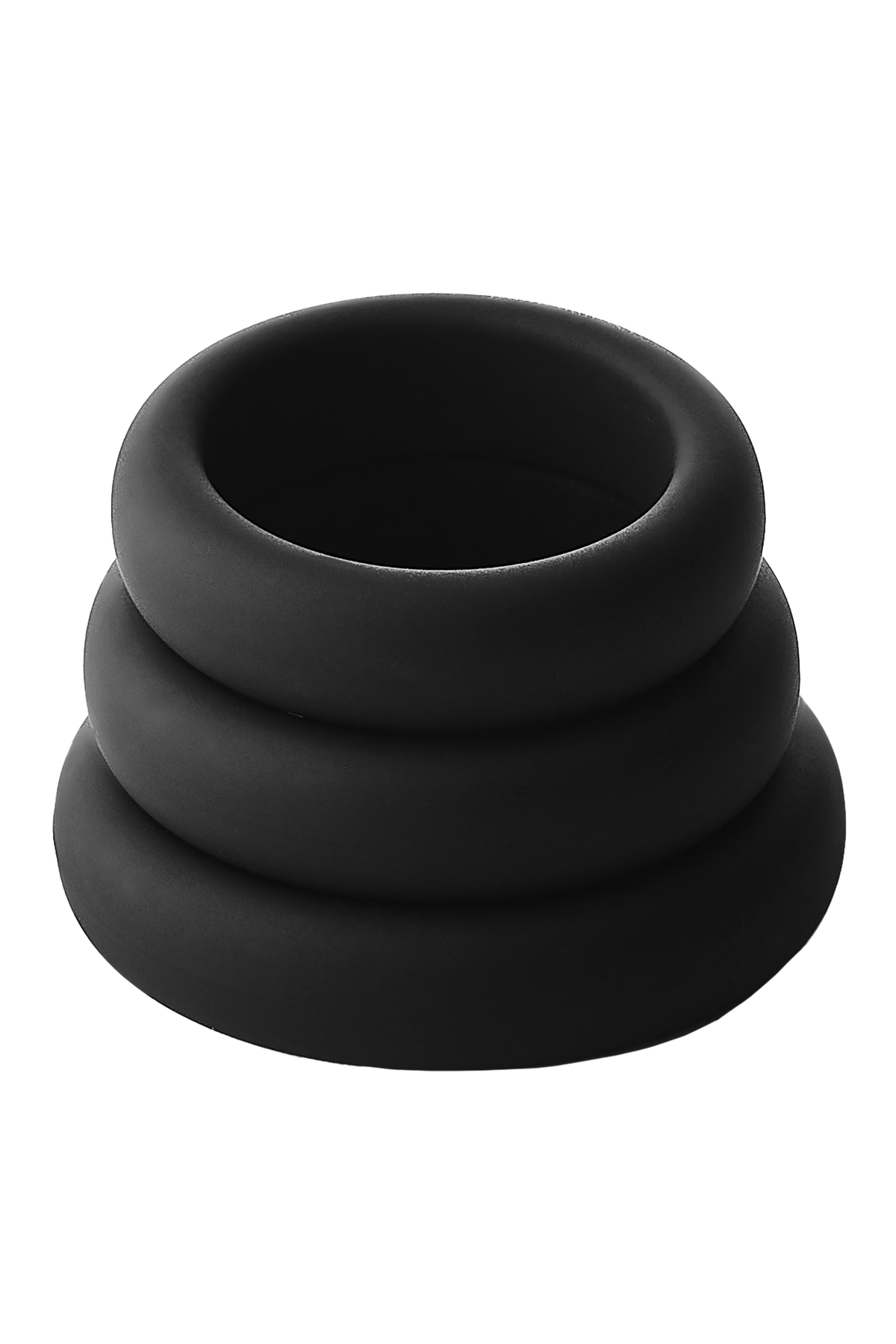 Ramrod Smooth Silicone Cock Rings Pack