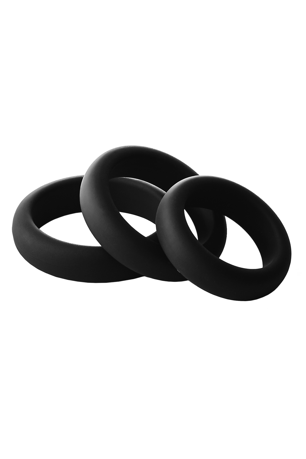Ramrod Smooth Silicone Cock Rings Pack