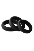 Ramrod Smooth Silicone Cock Rings Pack