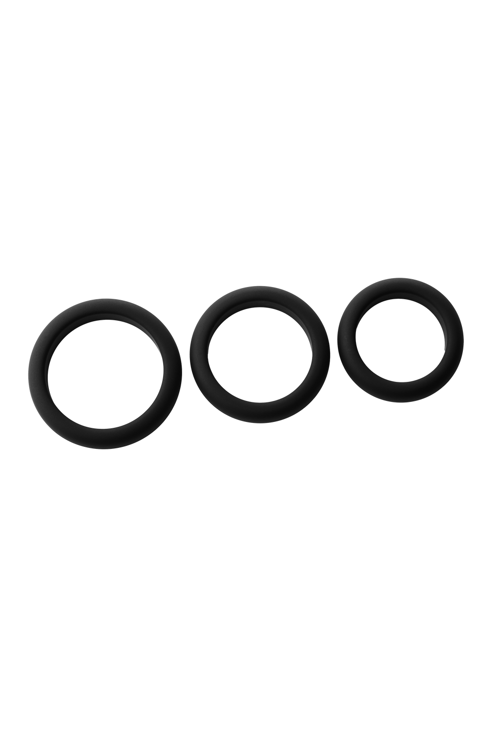 Ramrod Smooth Silicone Cock Rings Pack