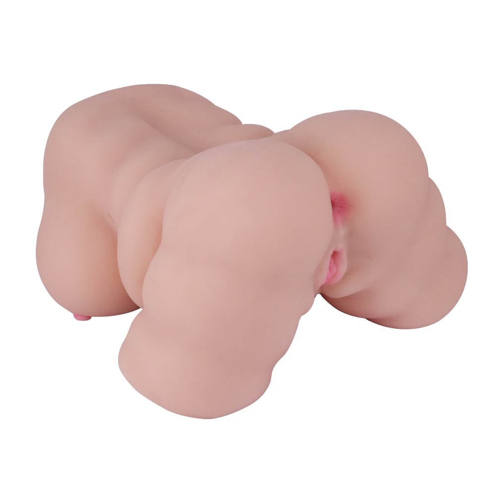 Masturbatore 3D a doppio foro V