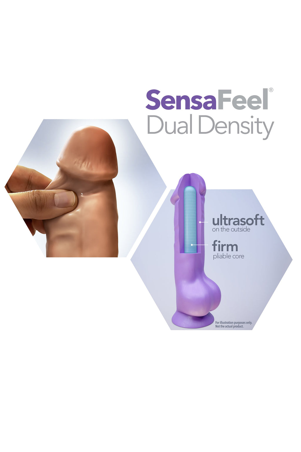 10-INCH NATURAL MOCHA LARGE DILDO