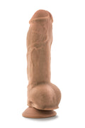 10-INCH NATURAL MOCHA LARGE DILDO