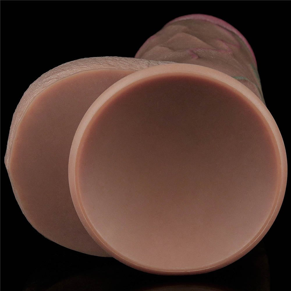 12'' XXL Dual-Layer Silicone Penis