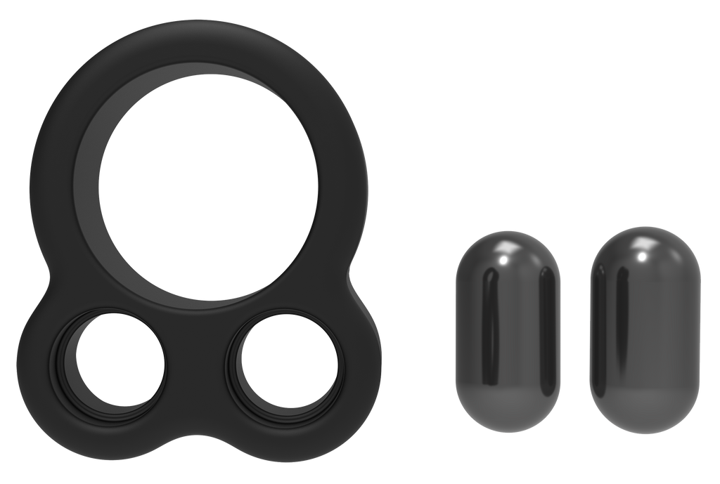 RAMROD DOUBLE WEIGHT COCK RING