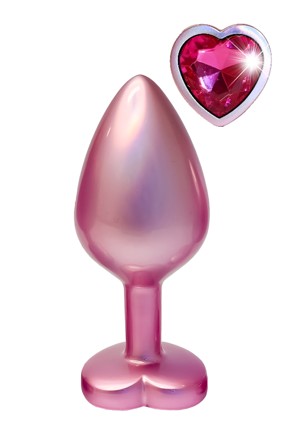 Plug GLEAMING LOVE PEARL MEDIUM PINK