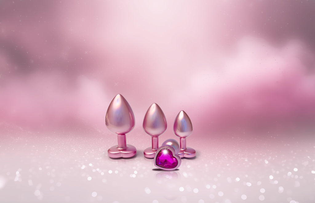 GLEAMING LOVE PEARL ROSE PIN SET
