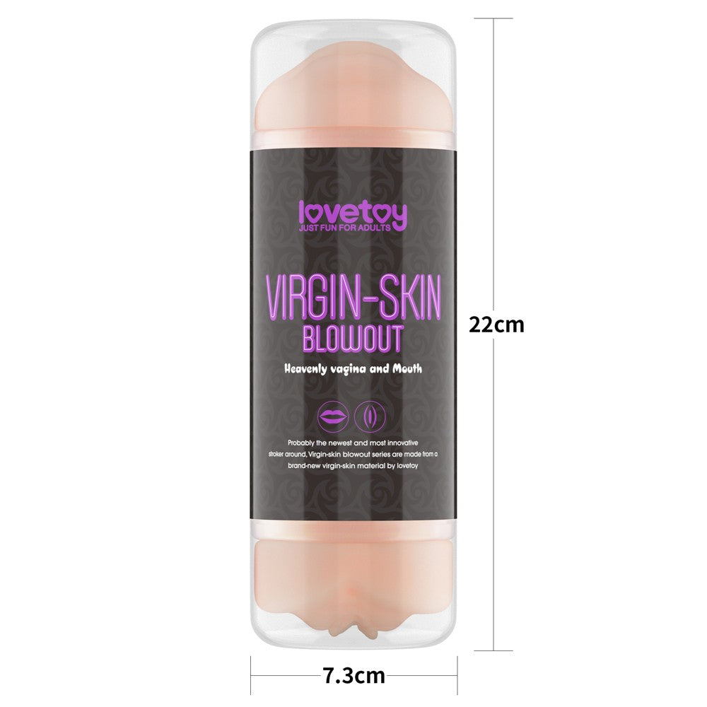 Vagina and mouth with double-sided Blowout Virgin-skin