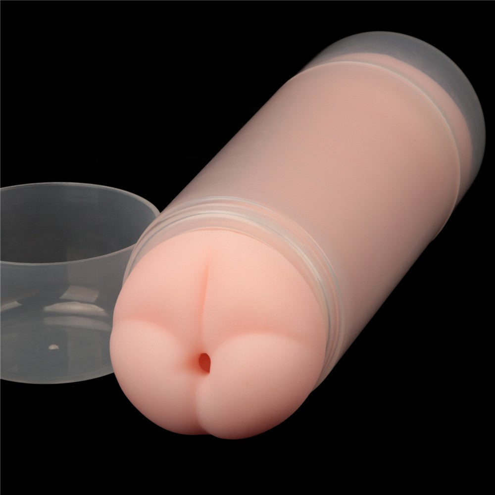 Vagina and ass with double side extension for virgin skin