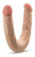 DR. SKIN PLUS 14" DOUBLE DONG DISPOSABLE BEIGE