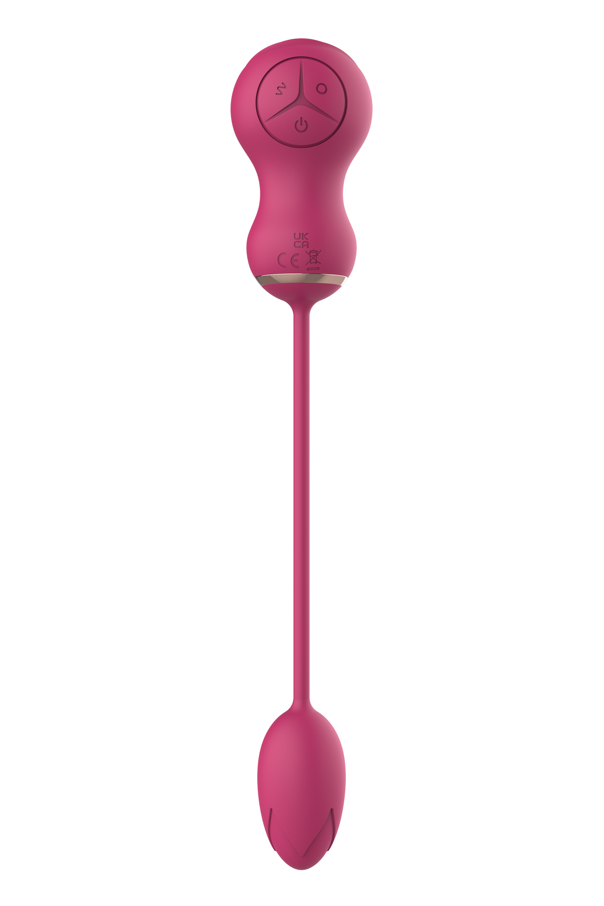 ESSENTIALS DOUBLE FLEXIBLE STIMULATOR AND PINK VIBRATING EGG