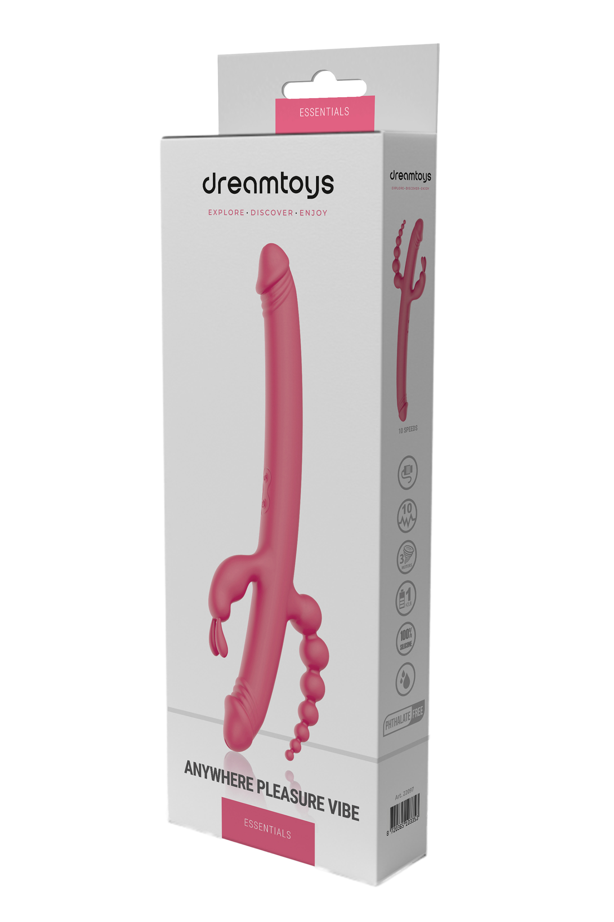 ESSENZIALI OVUNQUE PIACERE VIBE ROSA