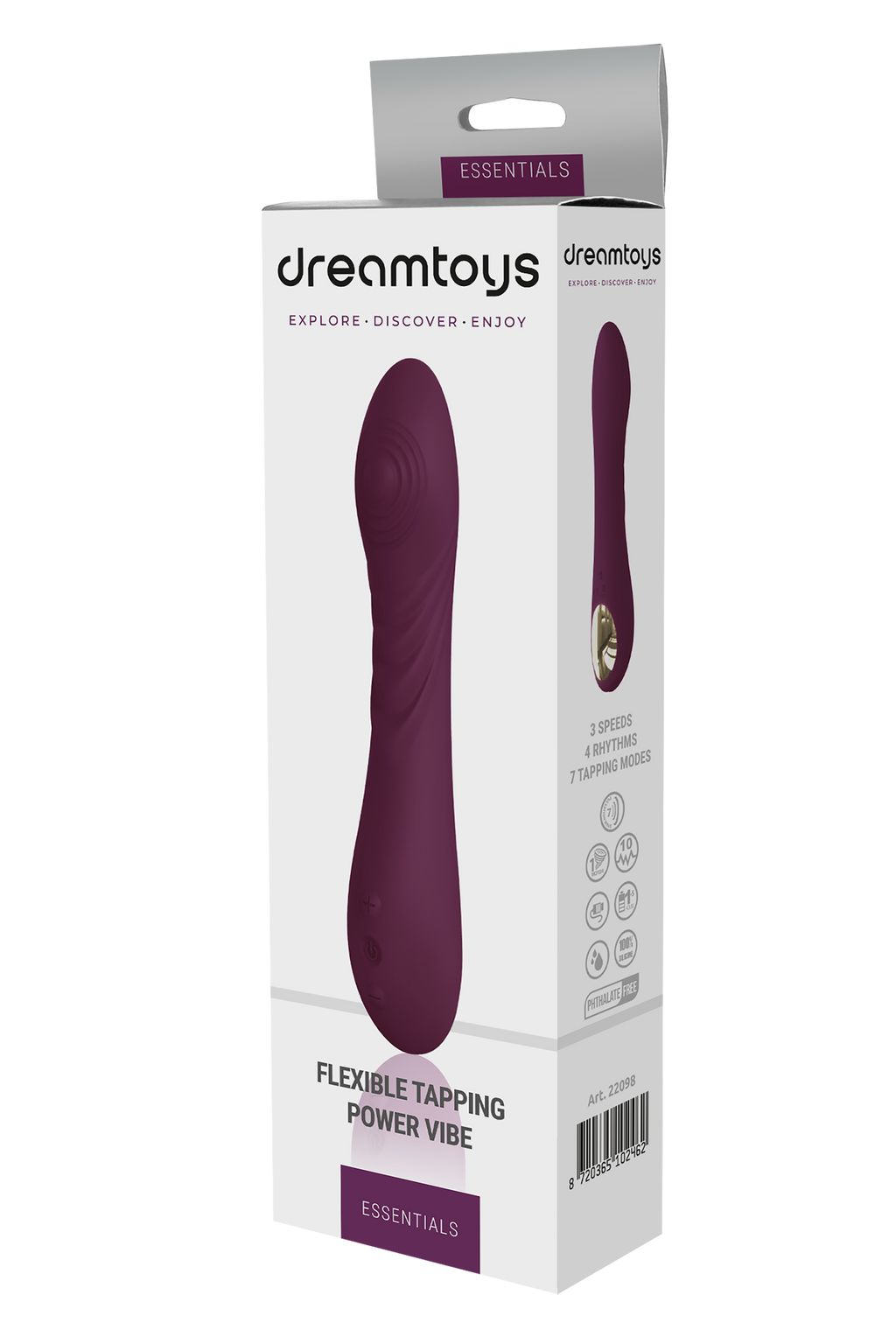 ESSENTIALS FLEXIBLE TAPPING POWER VIBE PURPLE