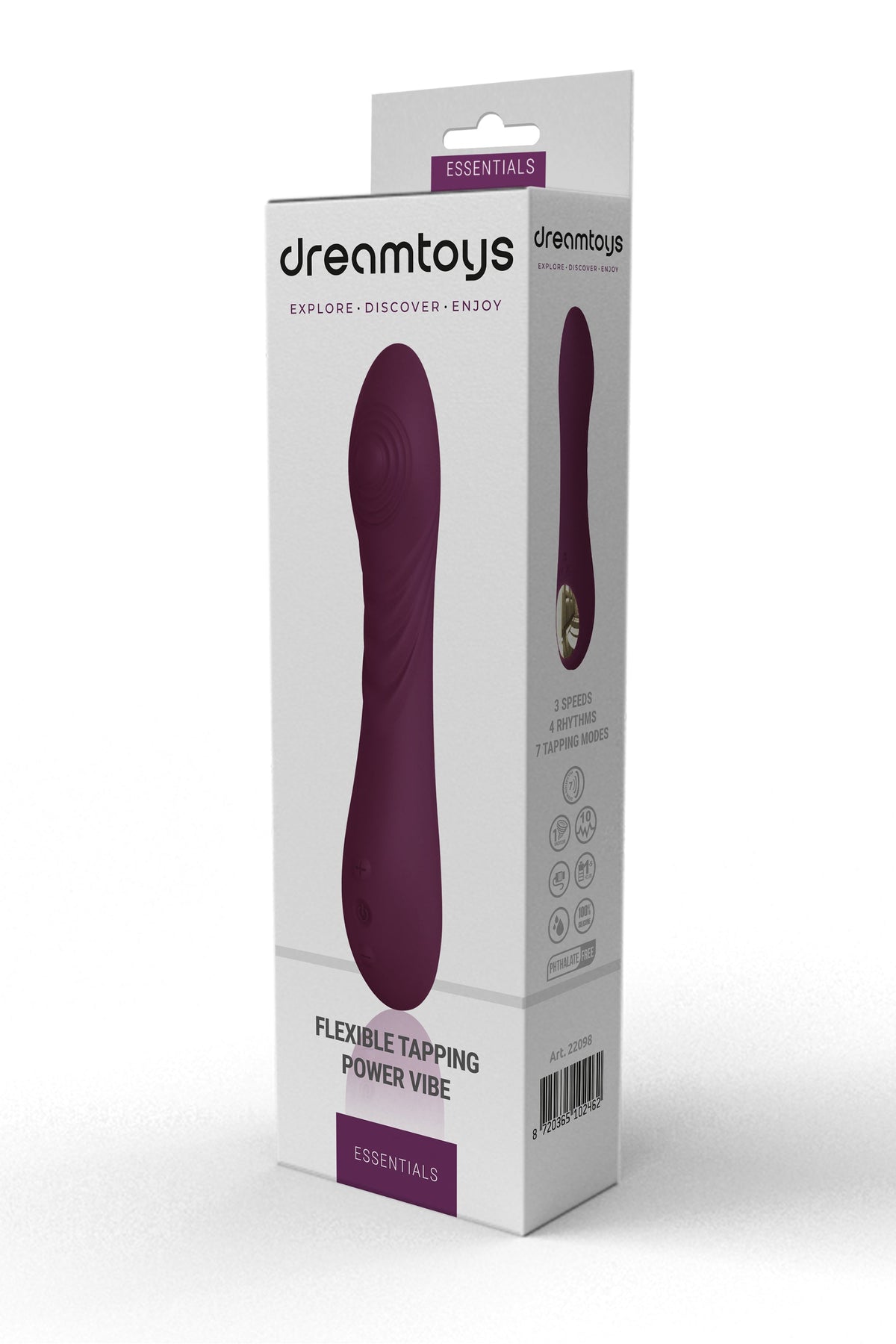 ESSENTIALS FLEXIBLE TAPPING POWER VIBE PURPLE