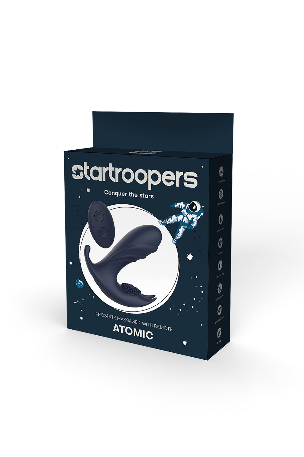Startroopers Atomic Prostate Massager with Remote Control