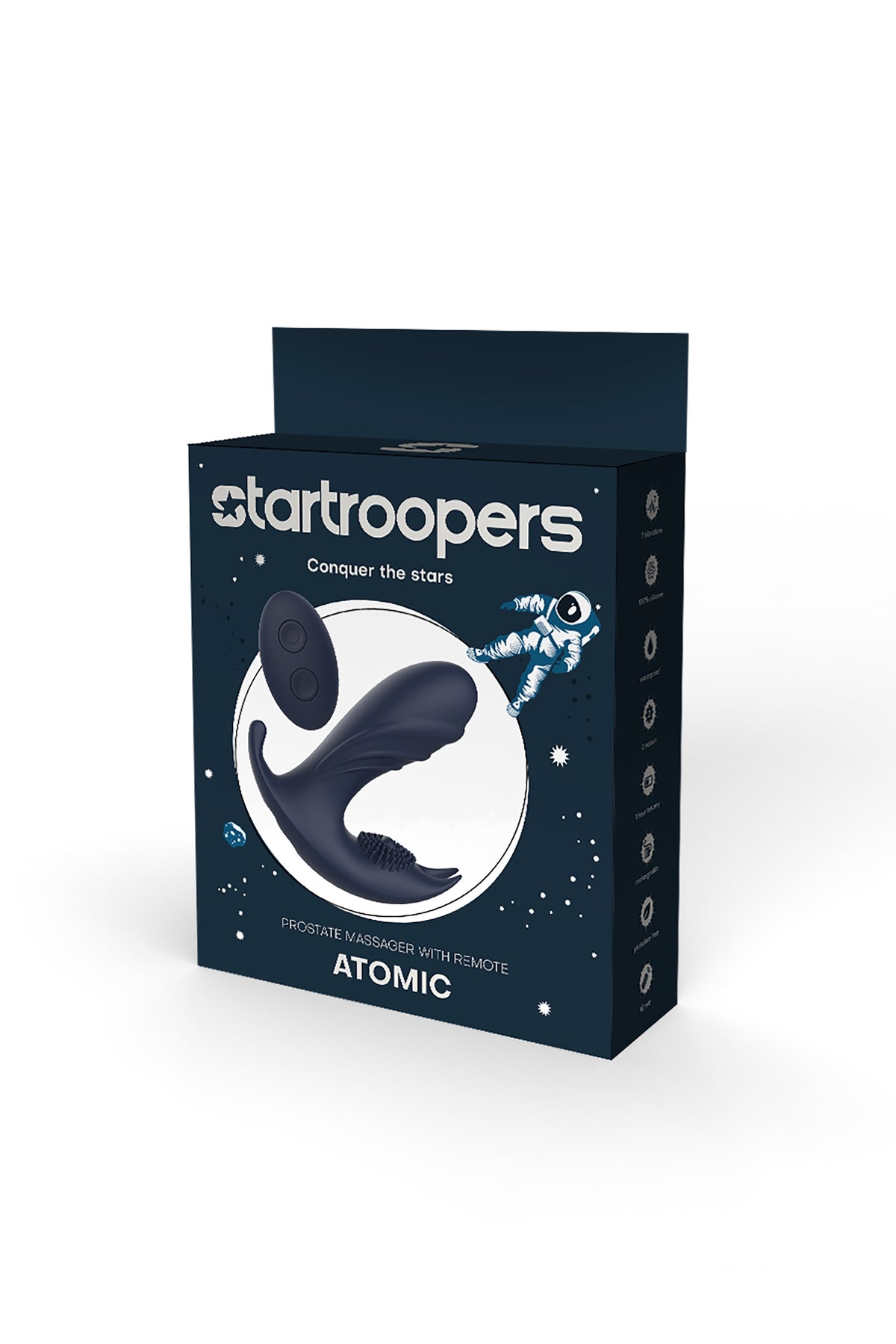 Startroopers Atomic Prostate Massager with Remote Control