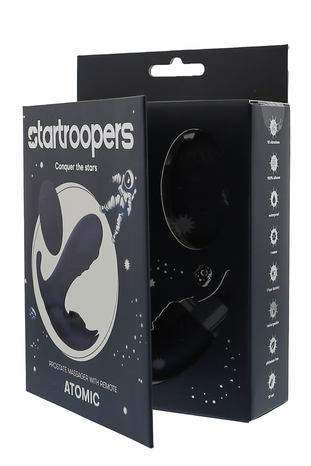 Startroopers Atomic Prostate Massager with Remote Control