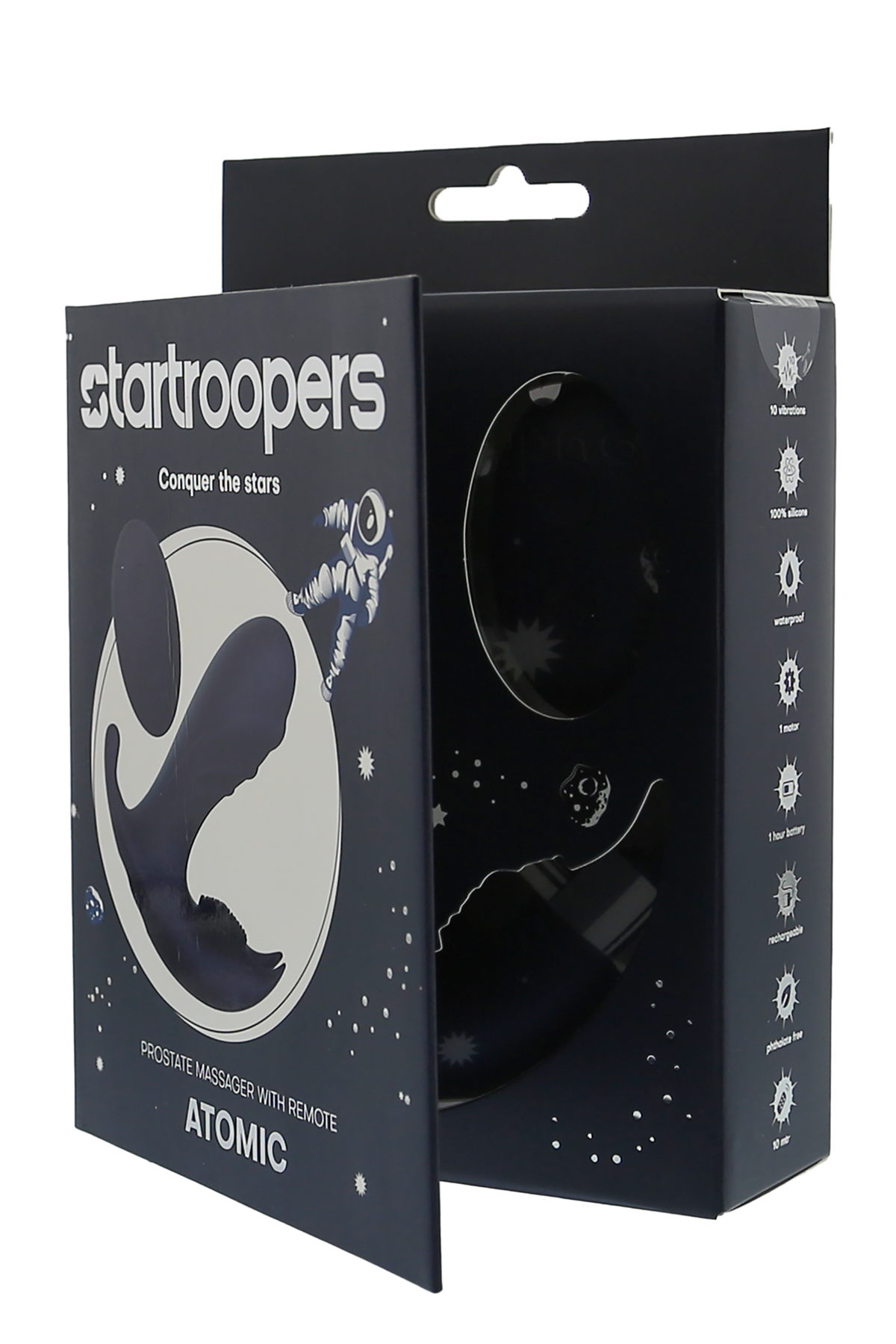 Startroopers Atomic Prostate Massager with Remote Control