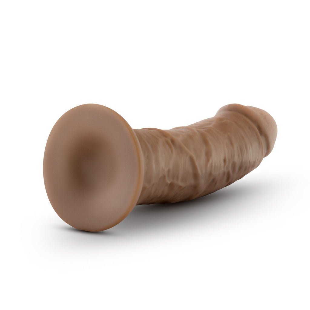 8 INCH MOCHA AU NATURAL DILDO