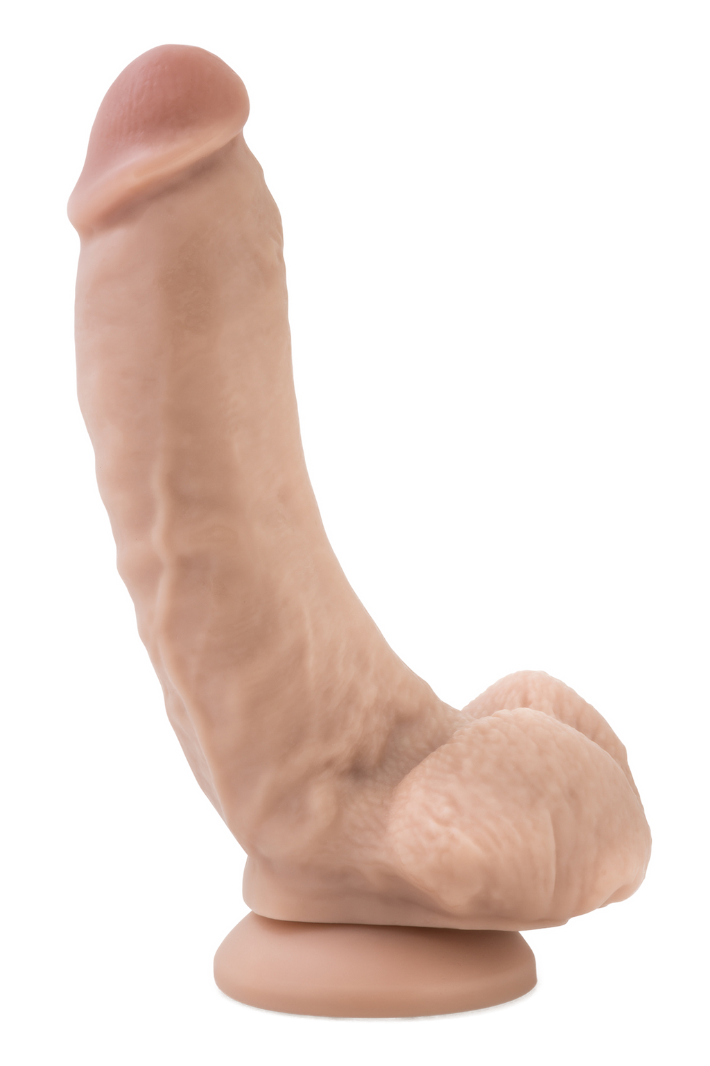 DR. SKIN MR. MAYOR 9-INCH BEIGE BALLS DILDO
