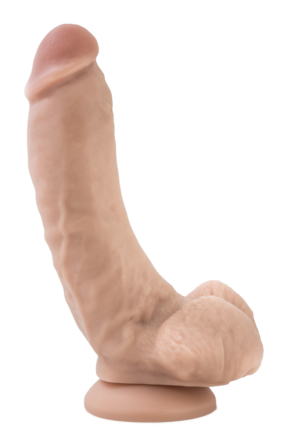 DR. SKIN MR. MAYOR 9-INCH BEIGE BALLS DILDO