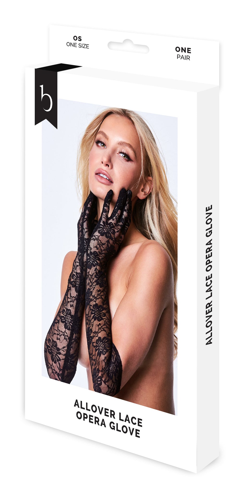 KISSES ALLOVER LACE OPERA GLOVE