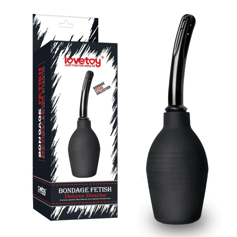 Bondage Fetish Deluxe Black Shower 3