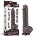 Dildo doppio strato scorrevole da 9,5'' nero_B15O50_3